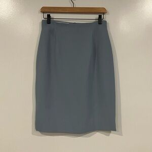 Vintage Jones Wear Slate Blue High Waist Pencil Skirt